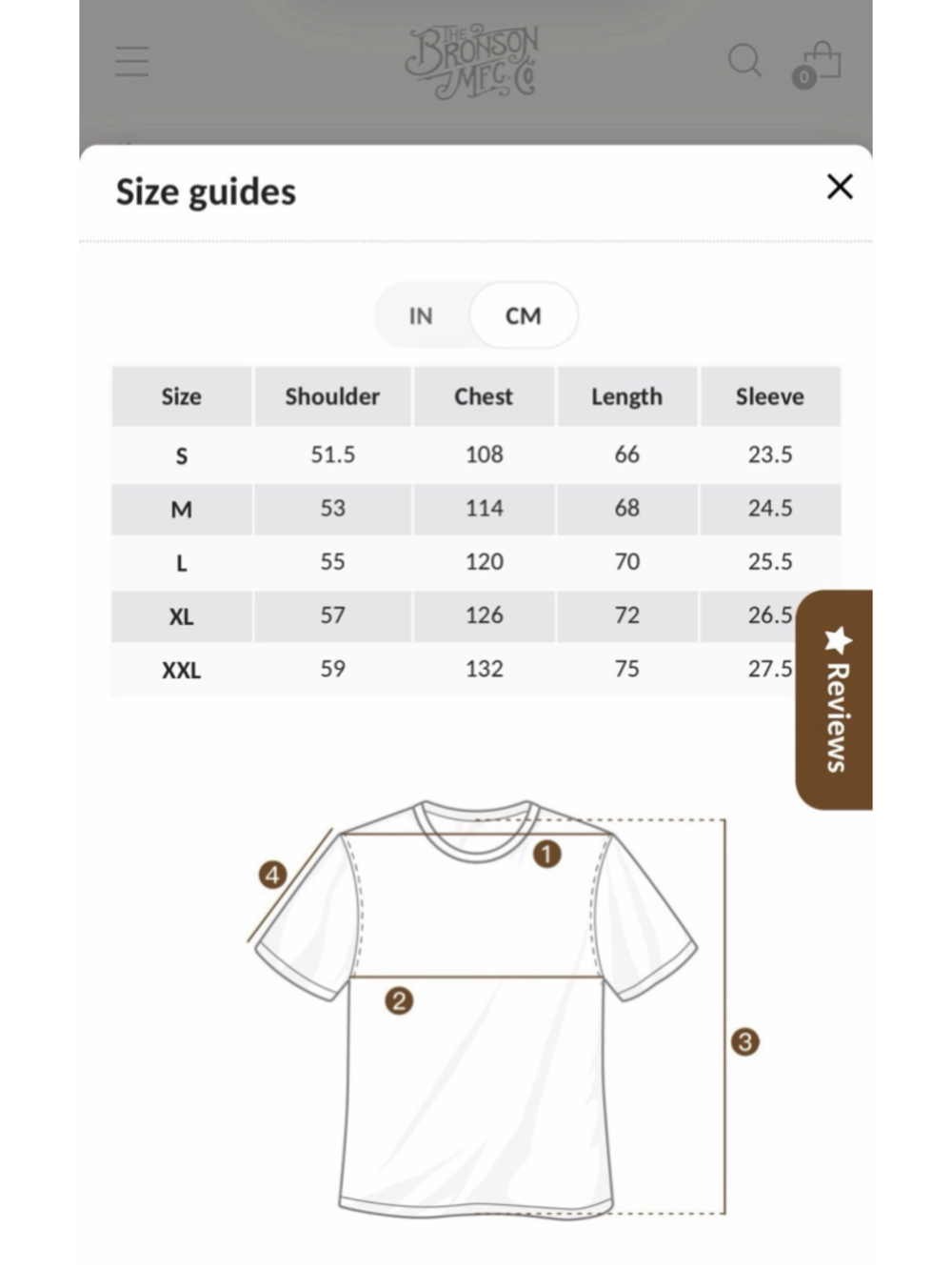 9.8 oz Cotton Classic Pocket T-Shirt - Light Brown Non Stock Mfg. Co. S - Picture 5 of 5